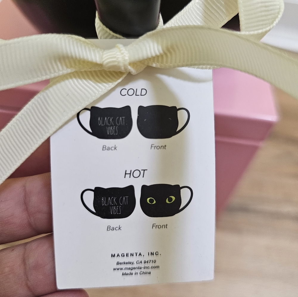New RAE DUNN Black Cat Vibes Set - Picture 8 of 8